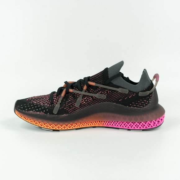 Adidas 4D Fusio \'Black Orange Pink\' FZ2414 2021 Running size 9 main image 4